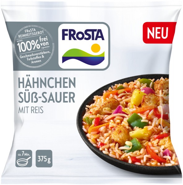 FRoSTA Hähnchen Süß-Sauer 375g Packshot