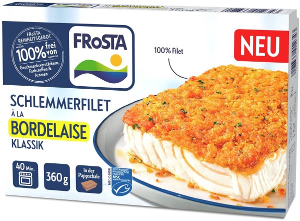 FRoSTA Schlemmerfilet Bordelaise Klassik Packshot