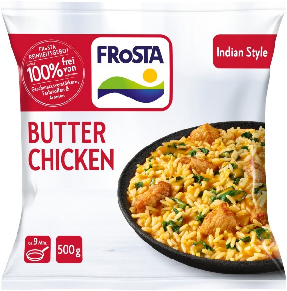 FRoSTA Butter Chicken 500g Packshot