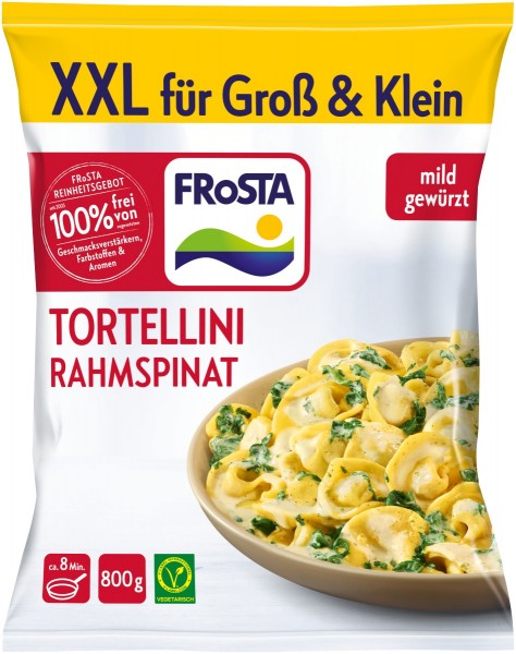 FRoSTA Tortellini Rahmspinat XXL 800g