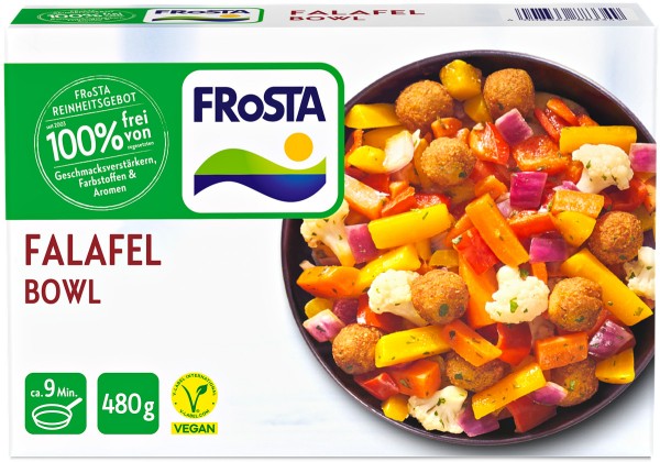 FRoSTA Falafel Bowl Packshot